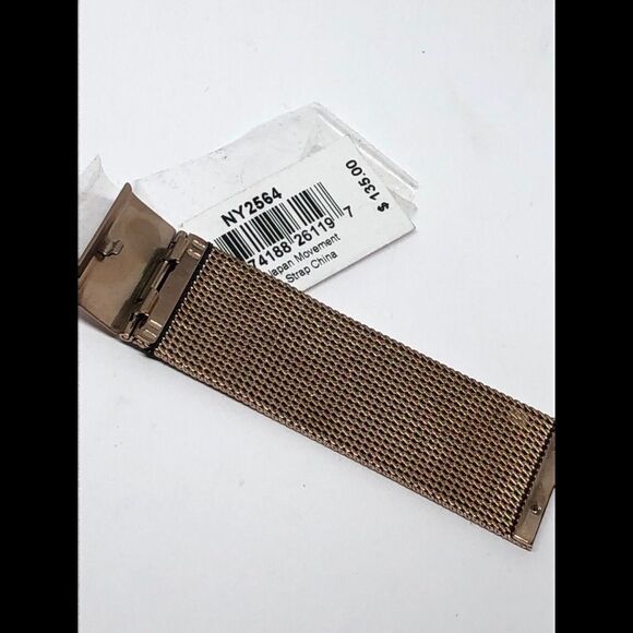 New DKNY Watch Half Band Use For Parts Stainless Steel Mesh NY2564 Cc57 - Picture 4 of 8